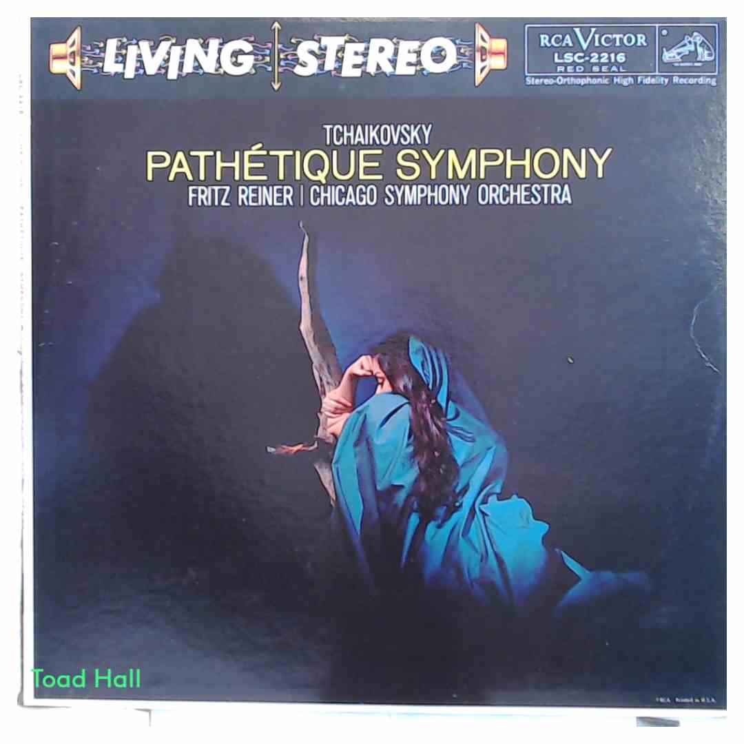 TCHAIKOVSKY Pathetique Symphony Living Stereo Used Vinyl LP