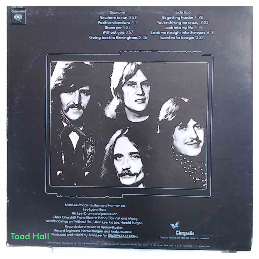 TEN YEARS AFTER Positive Vibrations Used Vinyl LP