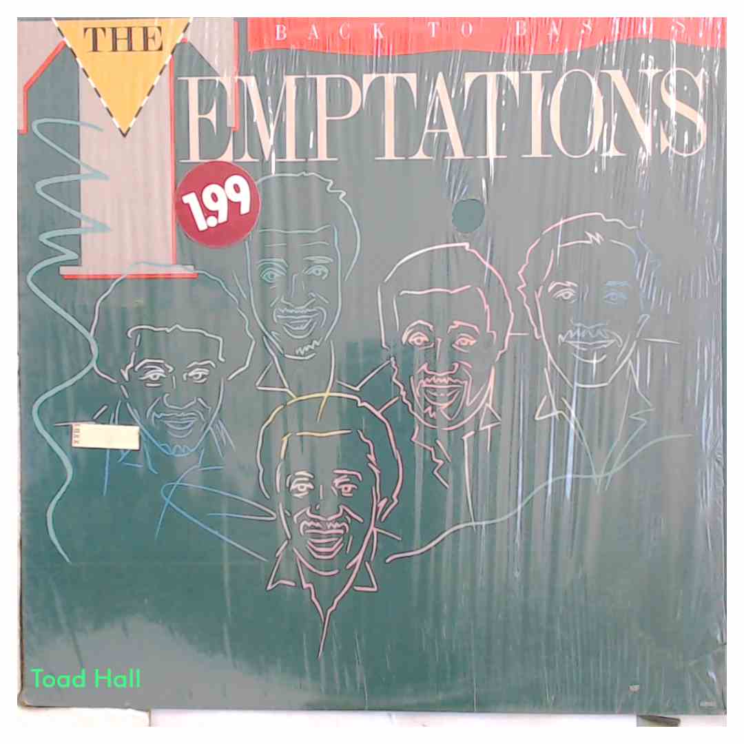 THE TEMPTATIONS Back To Basics Used Vinyl LP