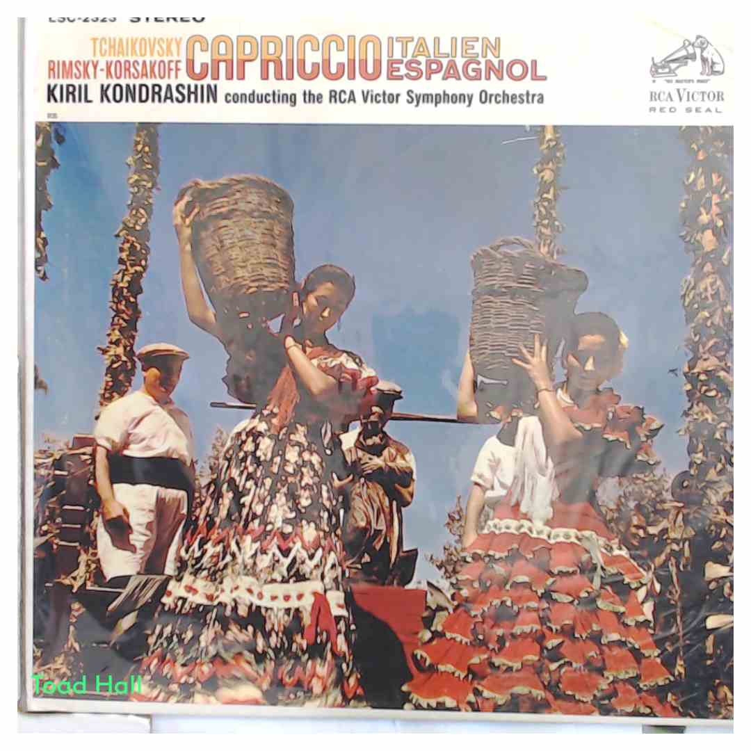 TCHAIKOVSKY Capriccio Italien Espagnol Used Vinyl LP