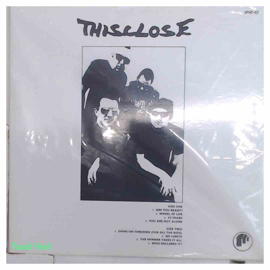 THISCLOSE Chapter III Used Vinyl LP