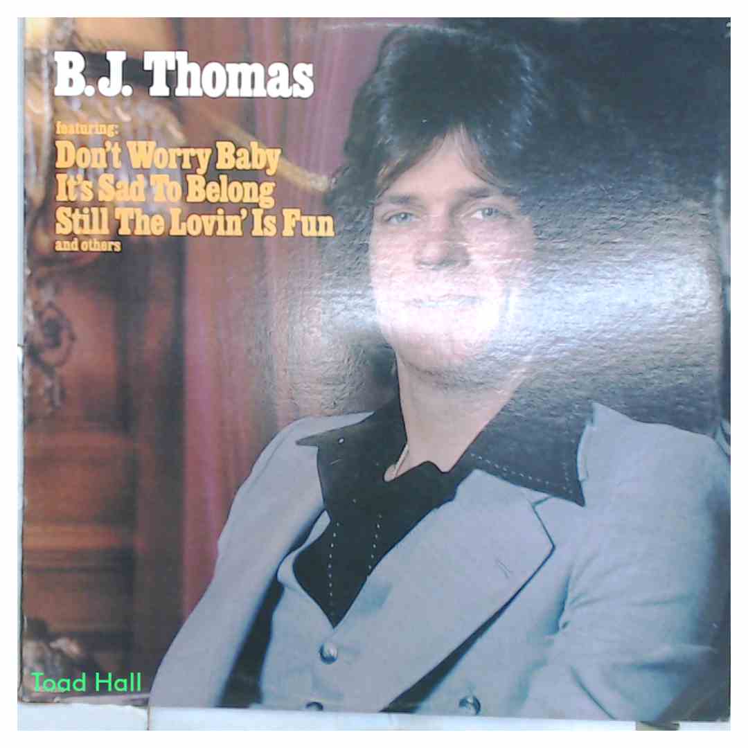 B.J.THOMAS Self Titled Used Vinyl LP