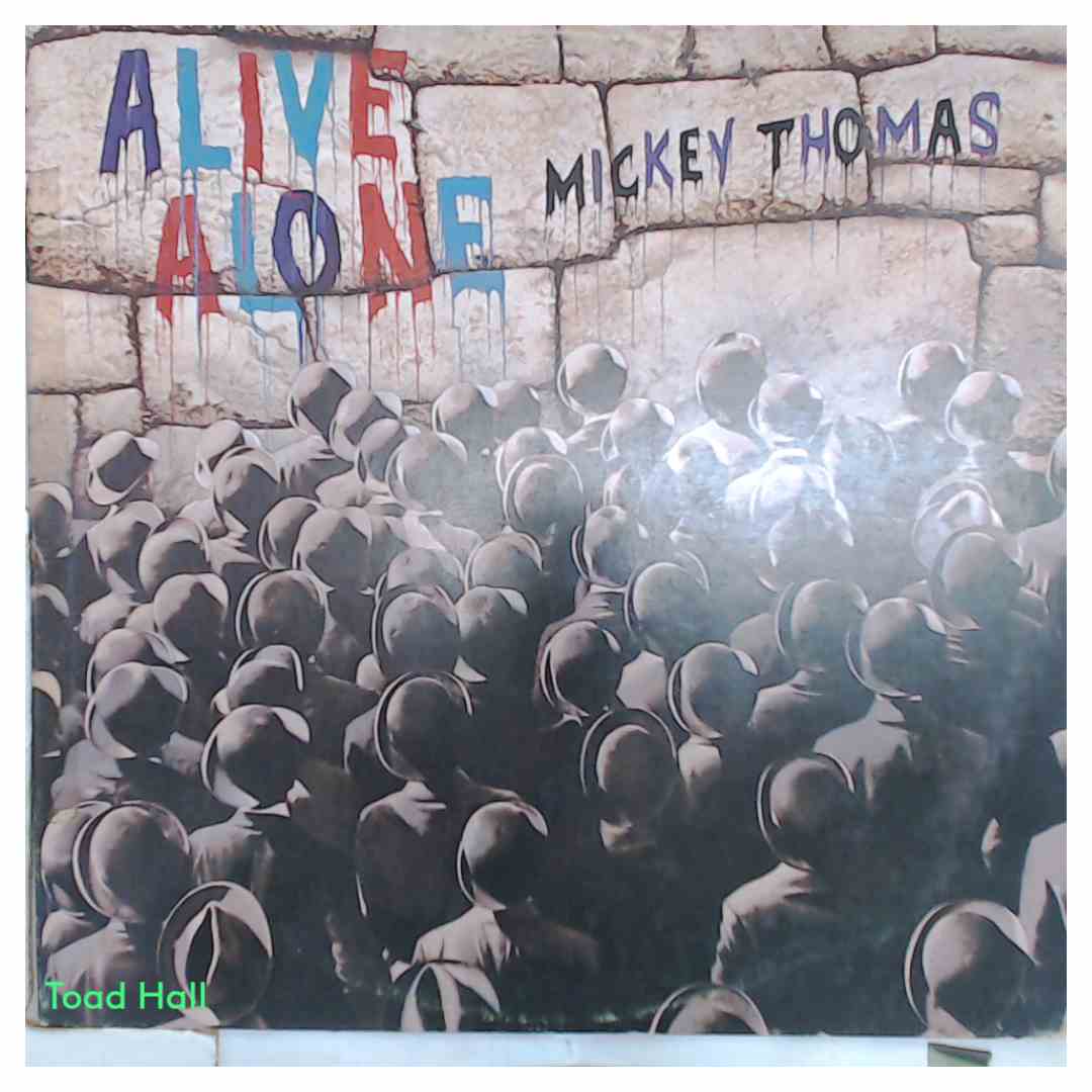 MICKEY THOMAS Alive Alone Promo Used Vinyl LP
