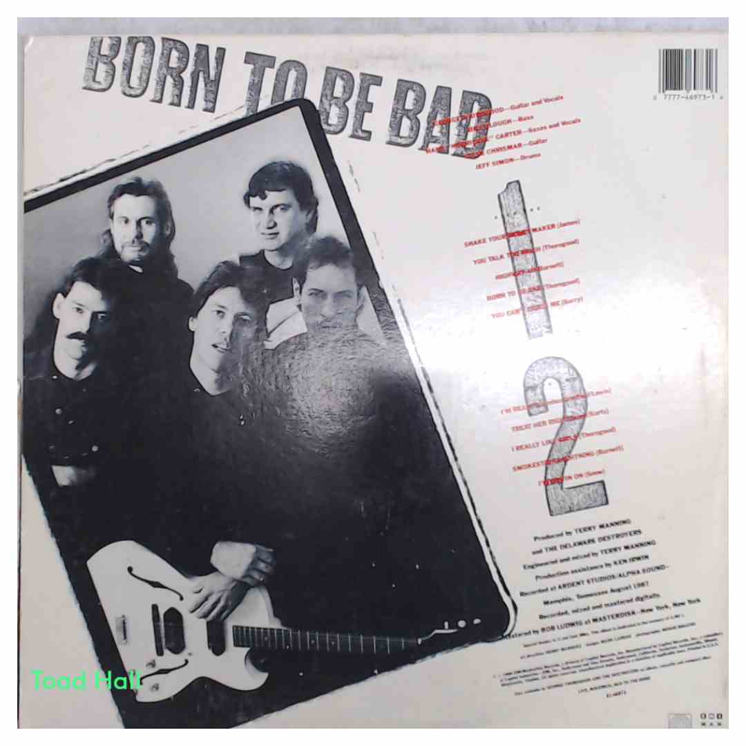 GEORGE THOROGOOD & THE DESTROYERS Born To Be Bad Used Vinyl LP