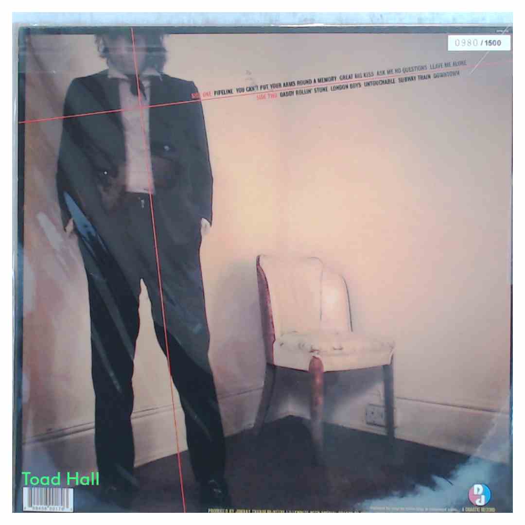 JOHNNY THUNDERS So Alone - Limited Edition Numbered Yellow Used VINYL LP