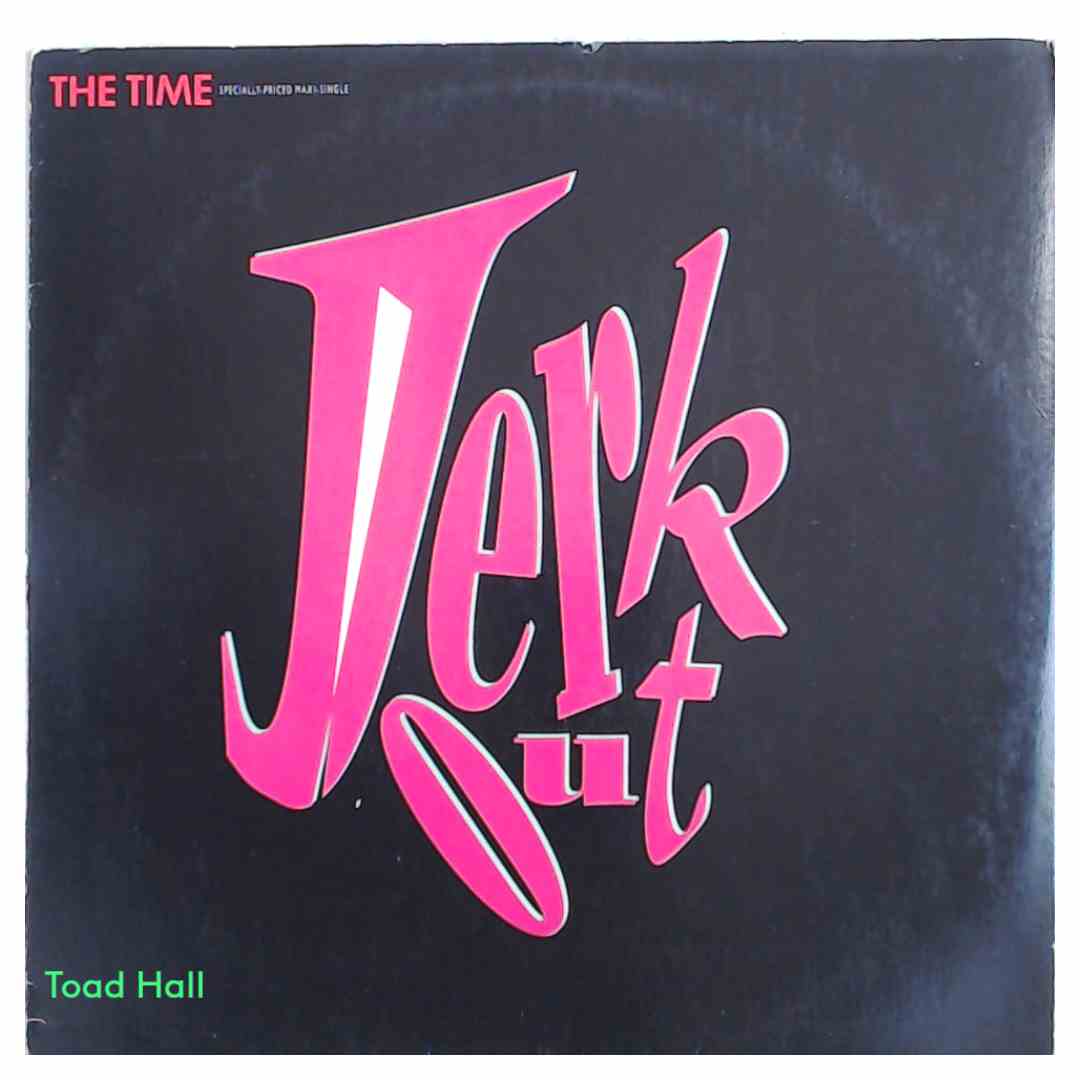 THE TIME Jerk Out Maxi Single Used Vinyl LP