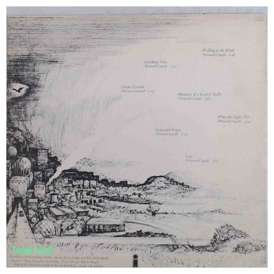 TRAFFIC When The Eagle Flies Used Vinyl LP