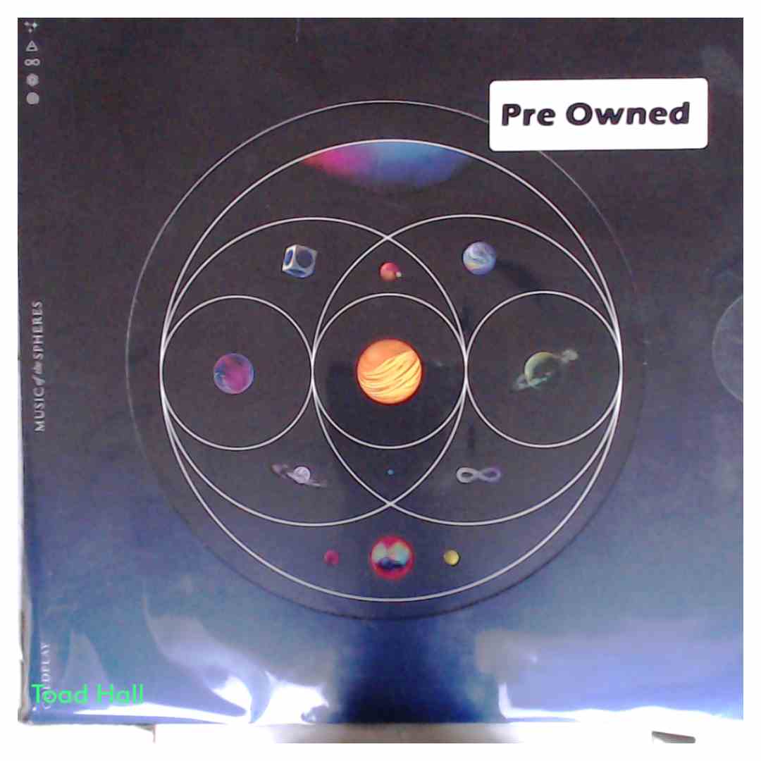 COLDPLAY Music of the Spheres Used Vinyl LP