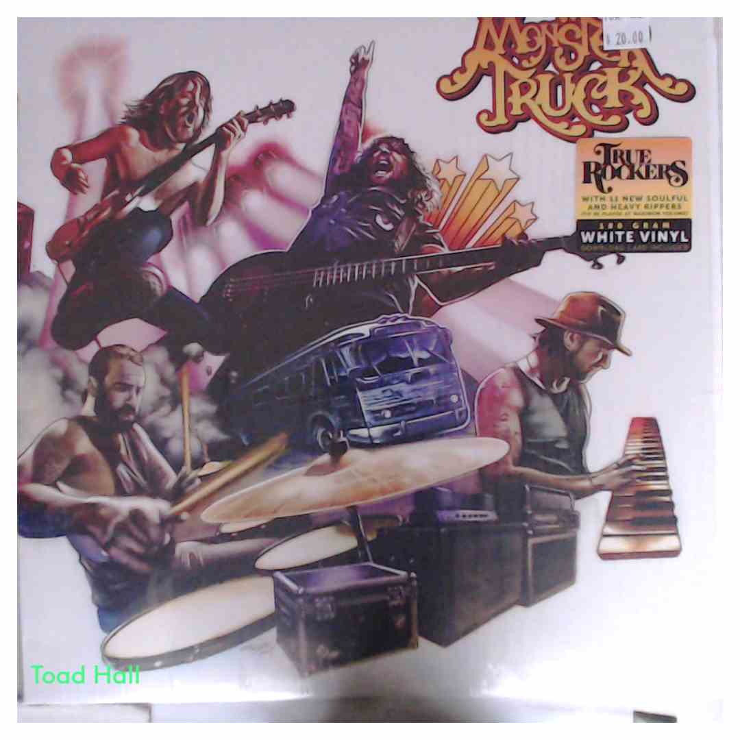 MONSTER TRUCK True Rockers Used Vinyl 180 g White Vinyl LP