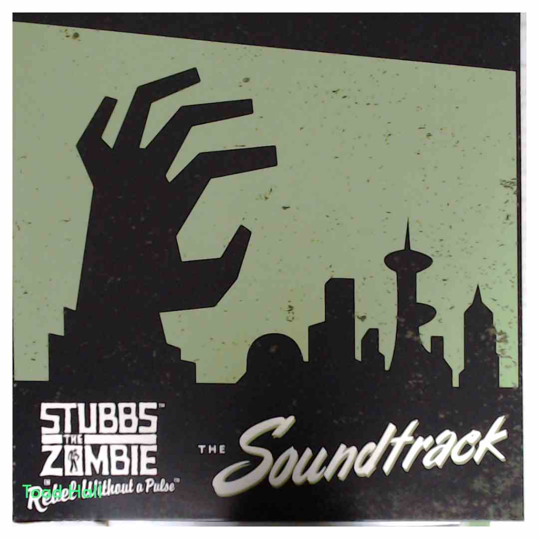 STUBBS THE ZOMBIE Soundtrack Used Vinyl LP Clear and Green Splatter