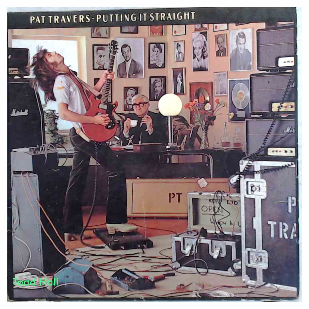 PAT TRAVERS Putting It Straight Used Vinyl LP