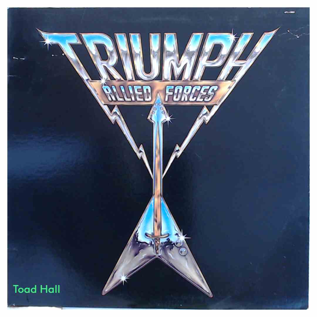 TRIUMPH Allied Forces Used Vinyl LP