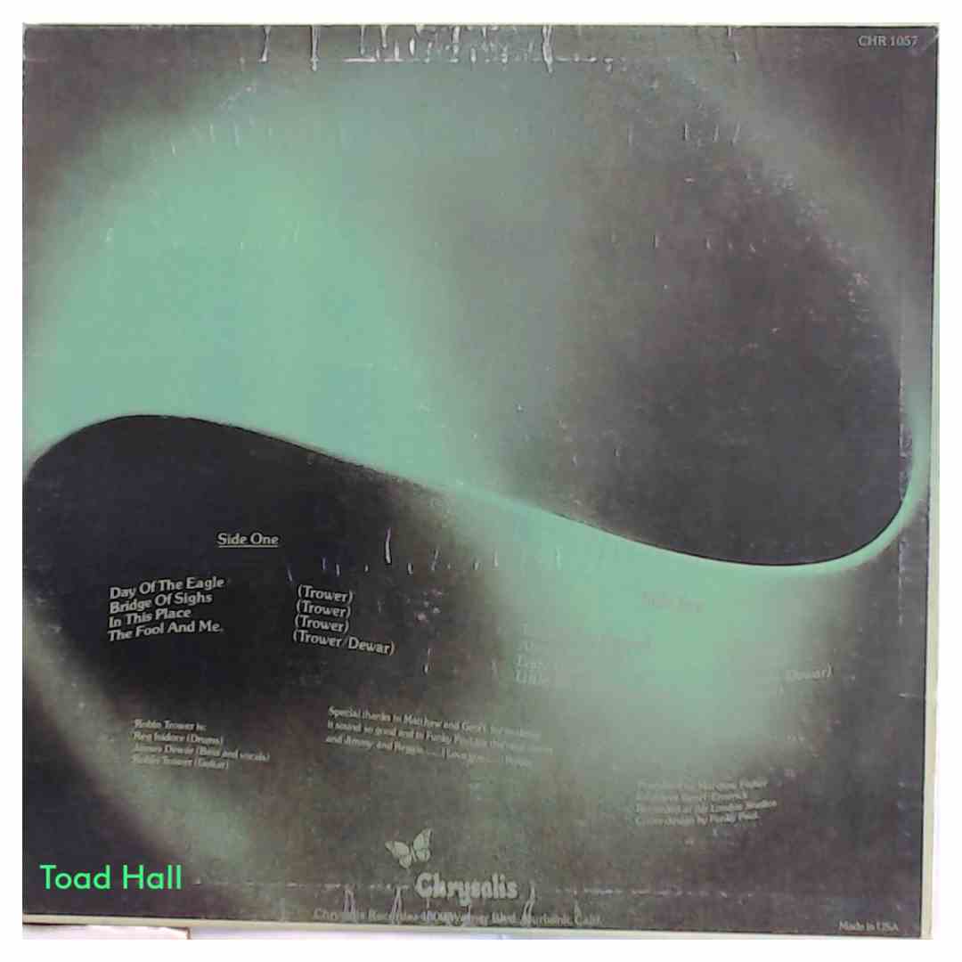 ROBIN TROWER Bridge of Sighs Used Vinyl LP