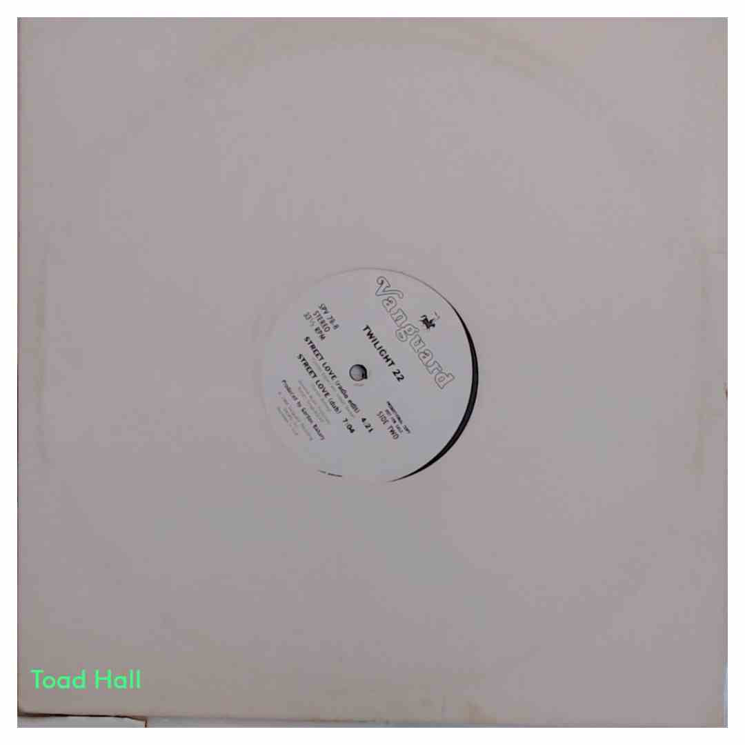 TWILIGHT 22 Street Love Promo 12 Inch Single Used Vinyl Maxi Single