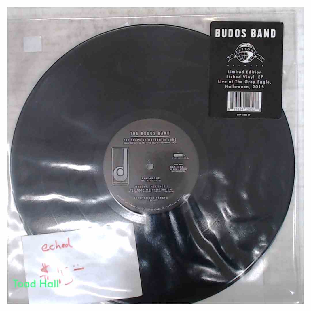 THE BUDOS BAND The Shape of Mayhem to Come (Live) Etched Vinyl Used Vinyl LP