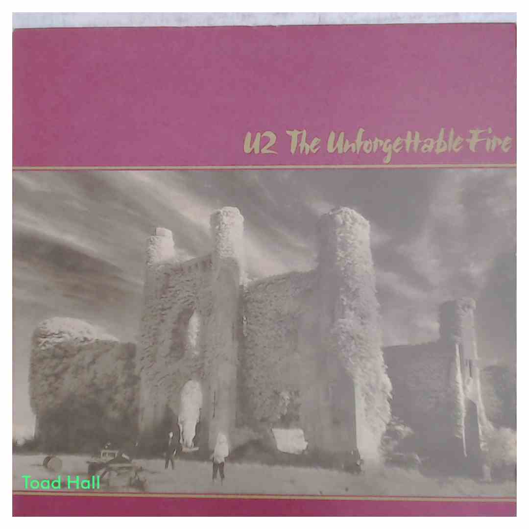 U2 The Unforgettable Fire Used Vinyl LP