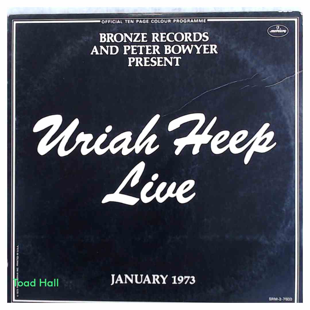 URIAH HEEP Live Used Vinyl LP