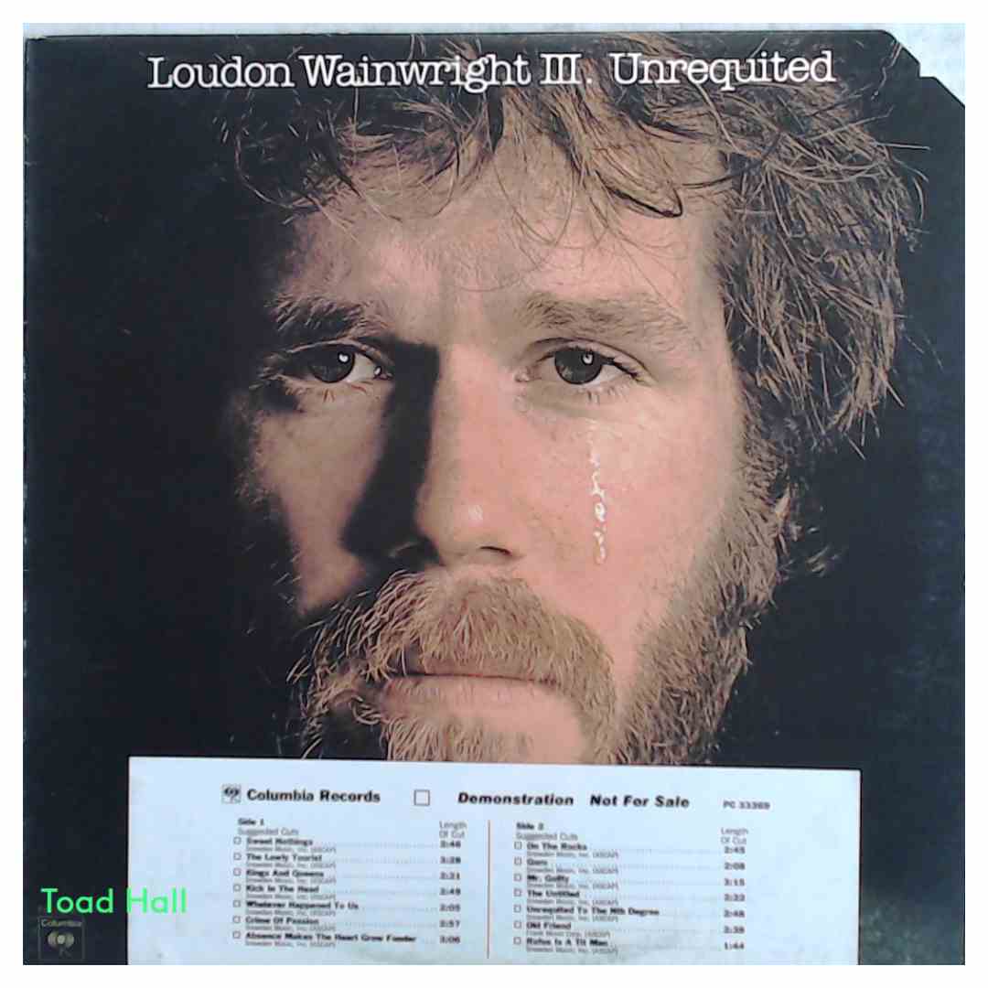 LOUDON WAINWRIGHT III Unrequited (Promo) Used Vinyl LP