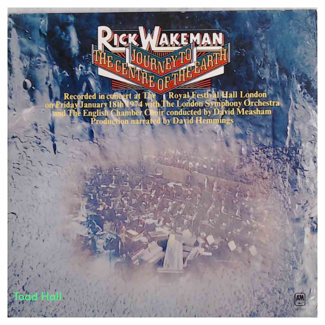 RICK WAKEMAN Journey To The Centre Of The Earth Used Vinyl LP