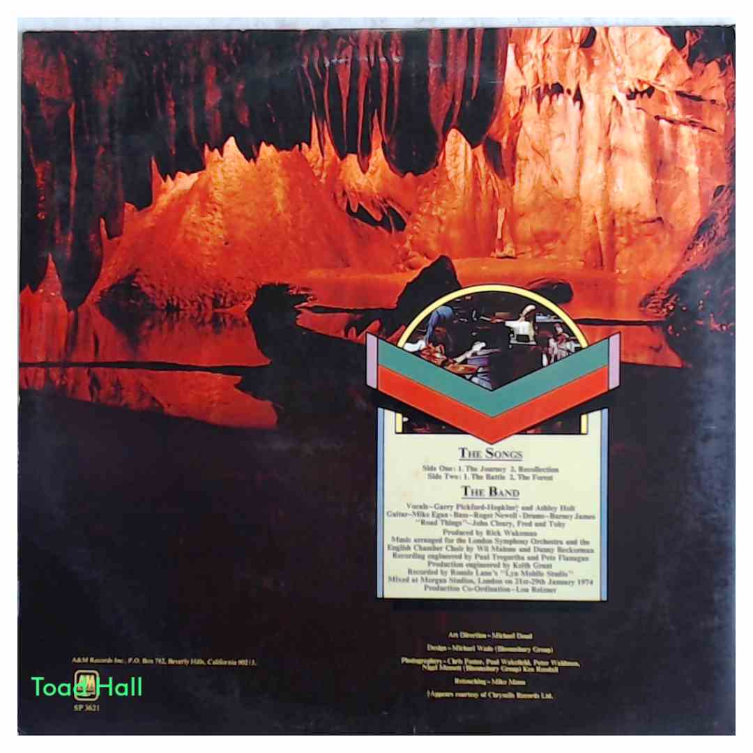 RICK WAKEMAN Journey To The Centre Of The Earth Used Vinyl LP