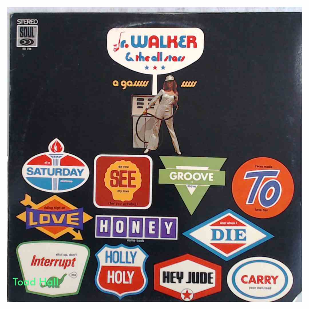 JR. WALKER & THE ALL STARS A GASSSSS Used Vinyl LP