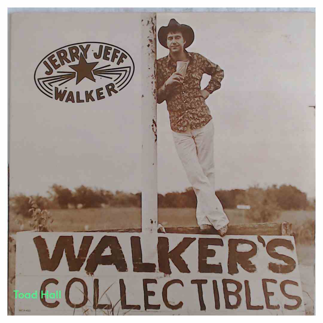 JERRY JEFF WALKER Walker's Collectibles Used Vinyl LP