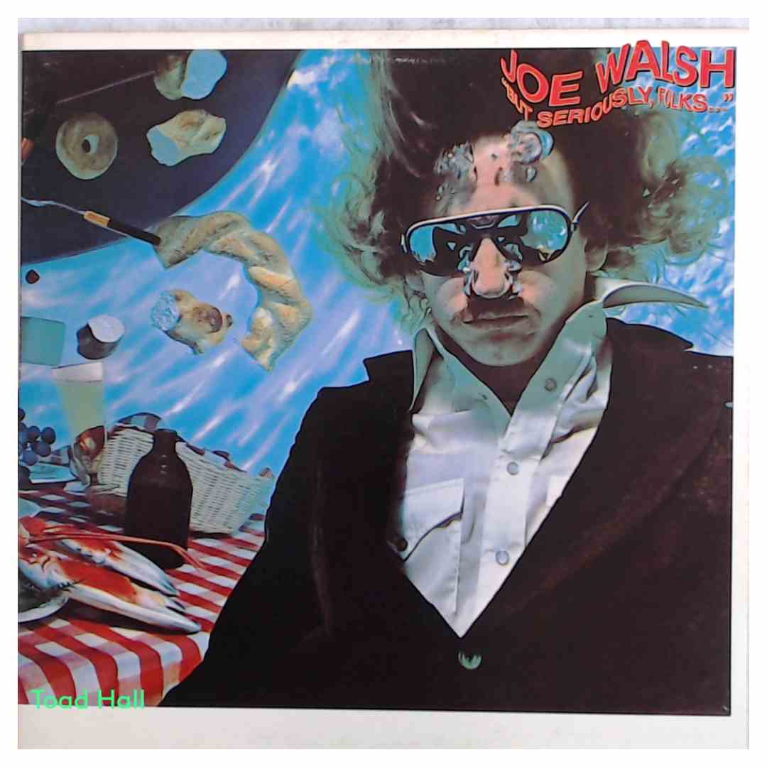 JOE WALSH "But Seriously, Folks..." Used Vinyl LP