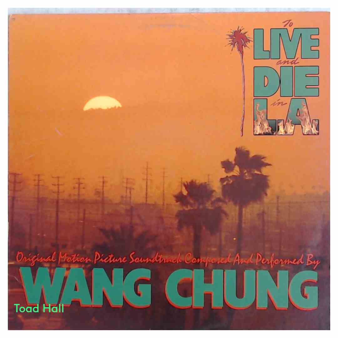 WANG CHUNG To Live and Die in L.A. Soundtrack Used Vinyl LP