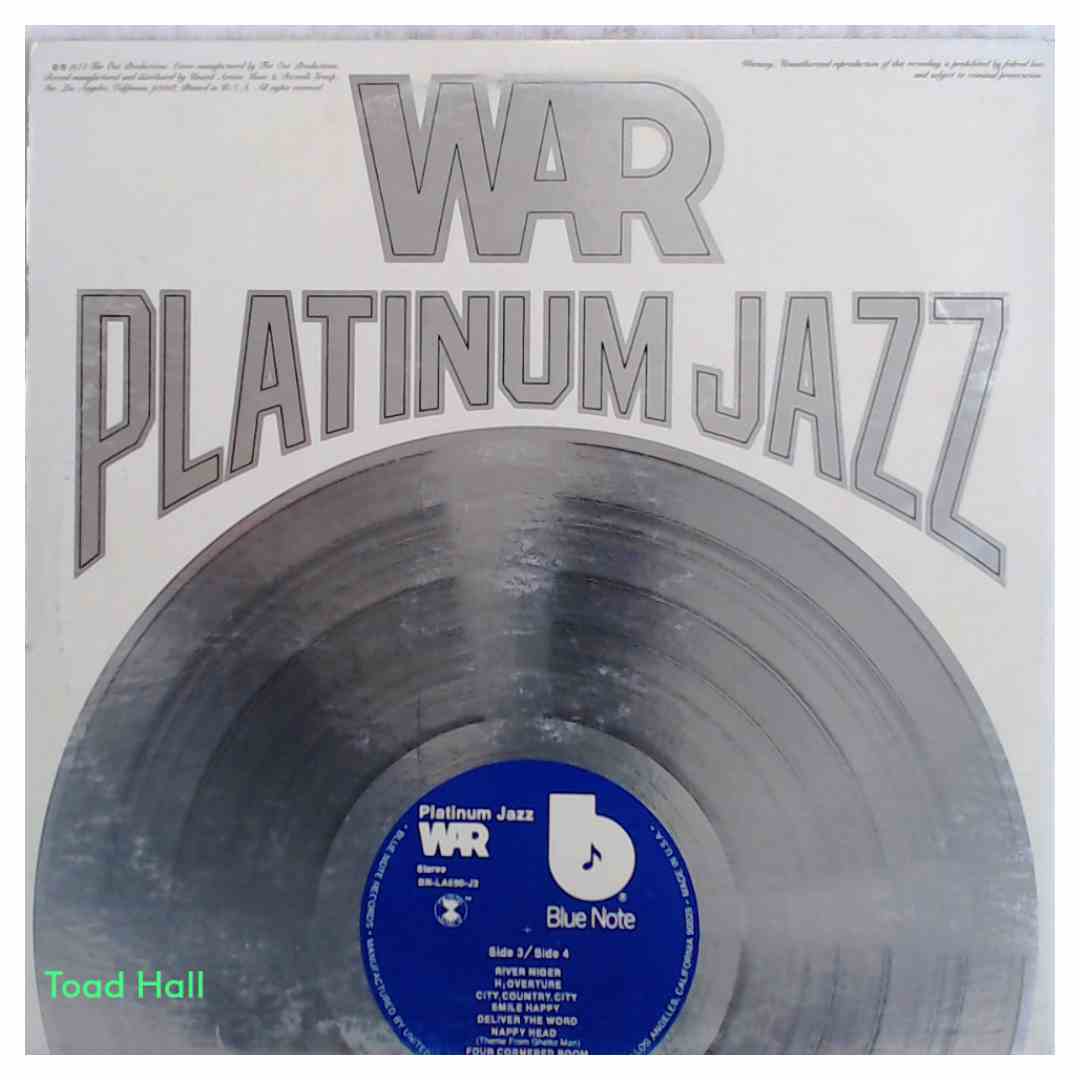 WAR Platinum Jazz Used Vinyl LP