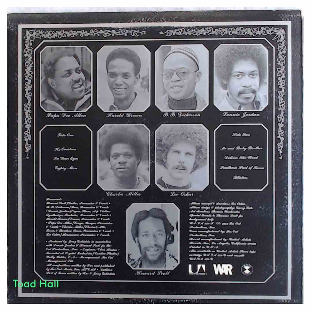 WAR Deliver The Word Used Vinyl LP