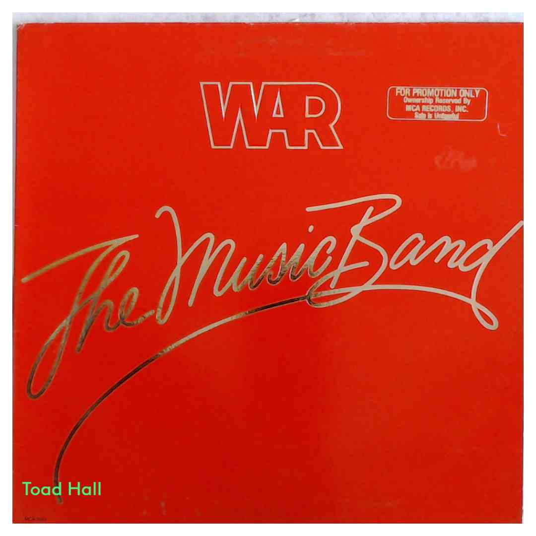WAR The Music Band by War Promo Cover Used Vinyl LP