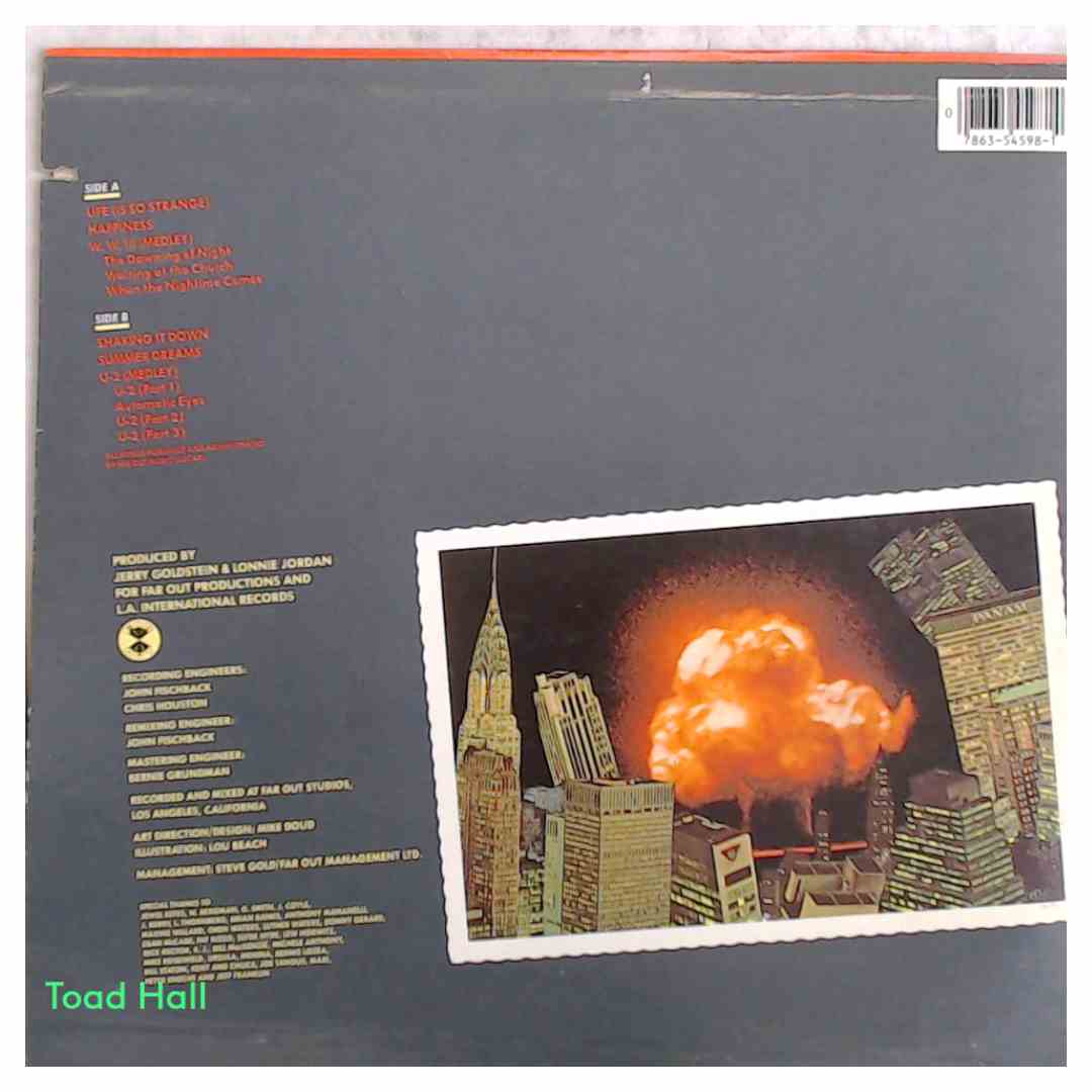 WAR Life (Is So Strange) Used Vinyl LP