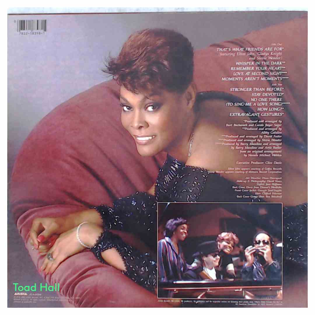 DIONNE WARWICK Friends Used Vinyl LP