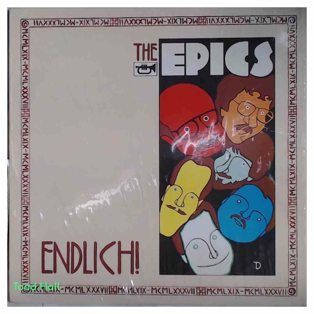 THE EPICS Endlich! Used Vinyl LP
