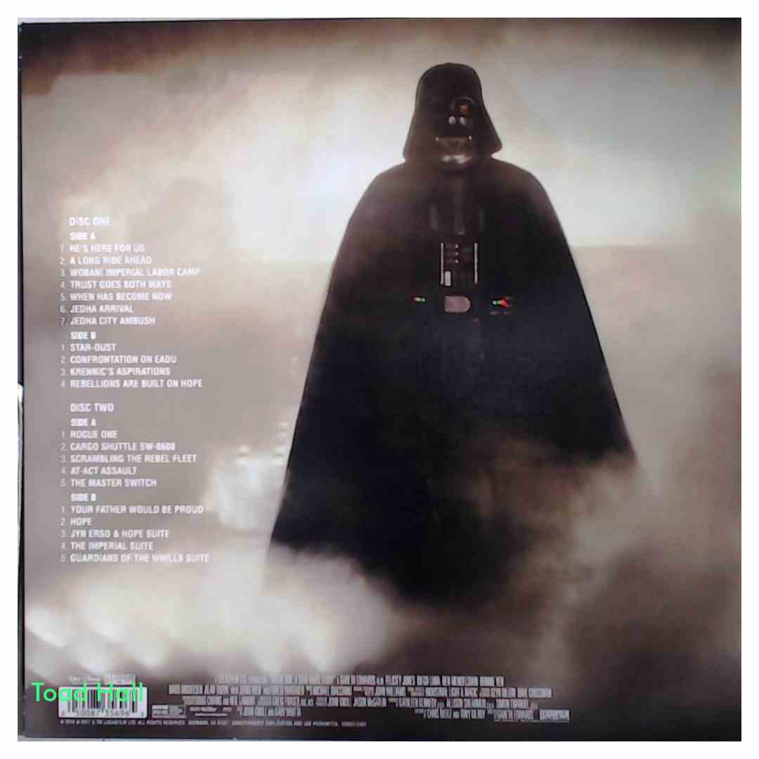 ROGUE ONE: A STAR WARS STORY Soundtrack Used Vinyl LP