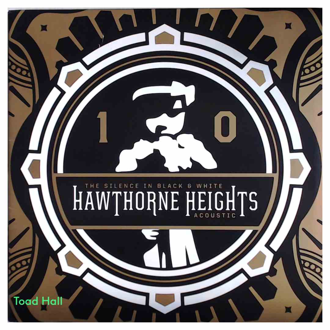 HAWTHORNE HEIGHTS The Silence in Black and White (Acoustic) Gray Marble Vinyl Used Vinyl LP