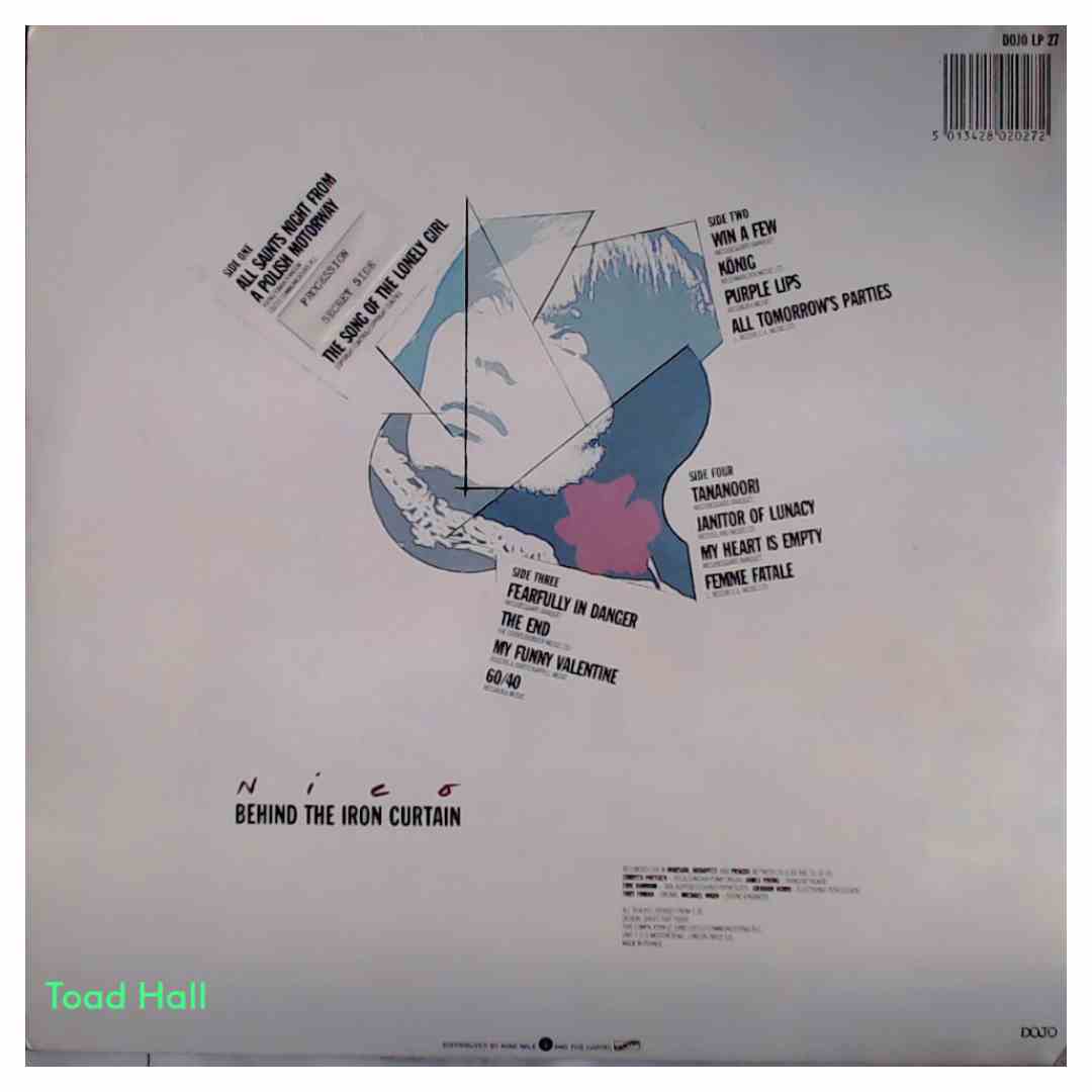 NICO Behind the Iron Curtain Used Vinyl LP