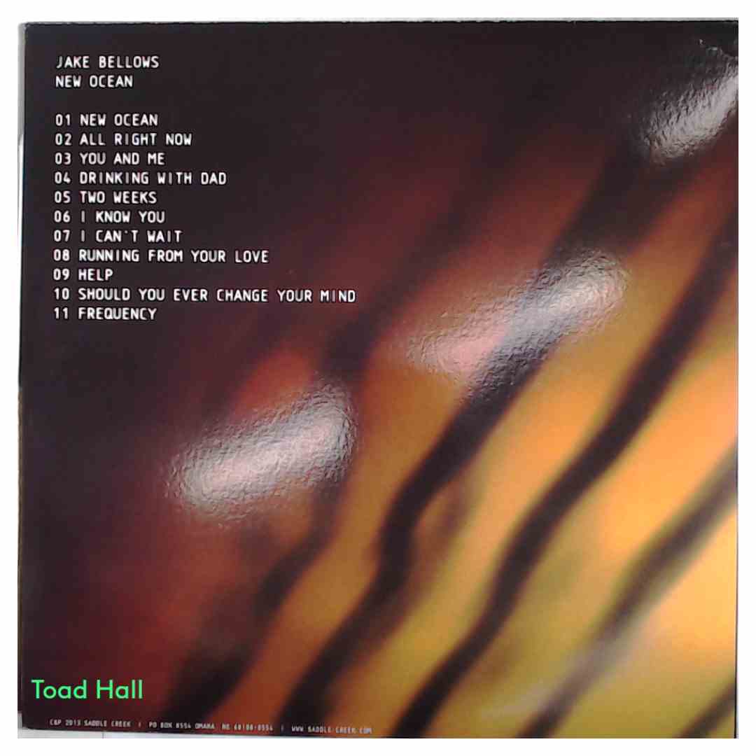 JAKE BELLOWS New Ocean Used Vinyl LP