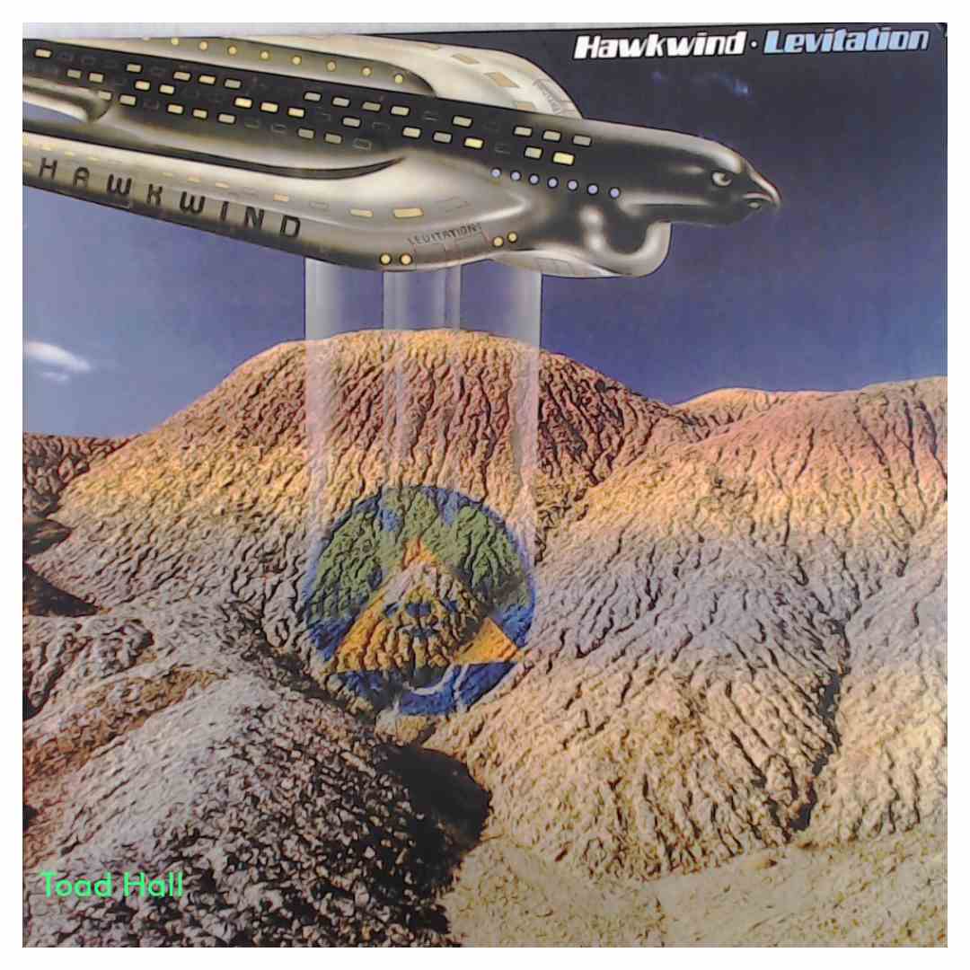 HAWKWIND Levitation Clear Blue Vinyl Used Vinyl LP