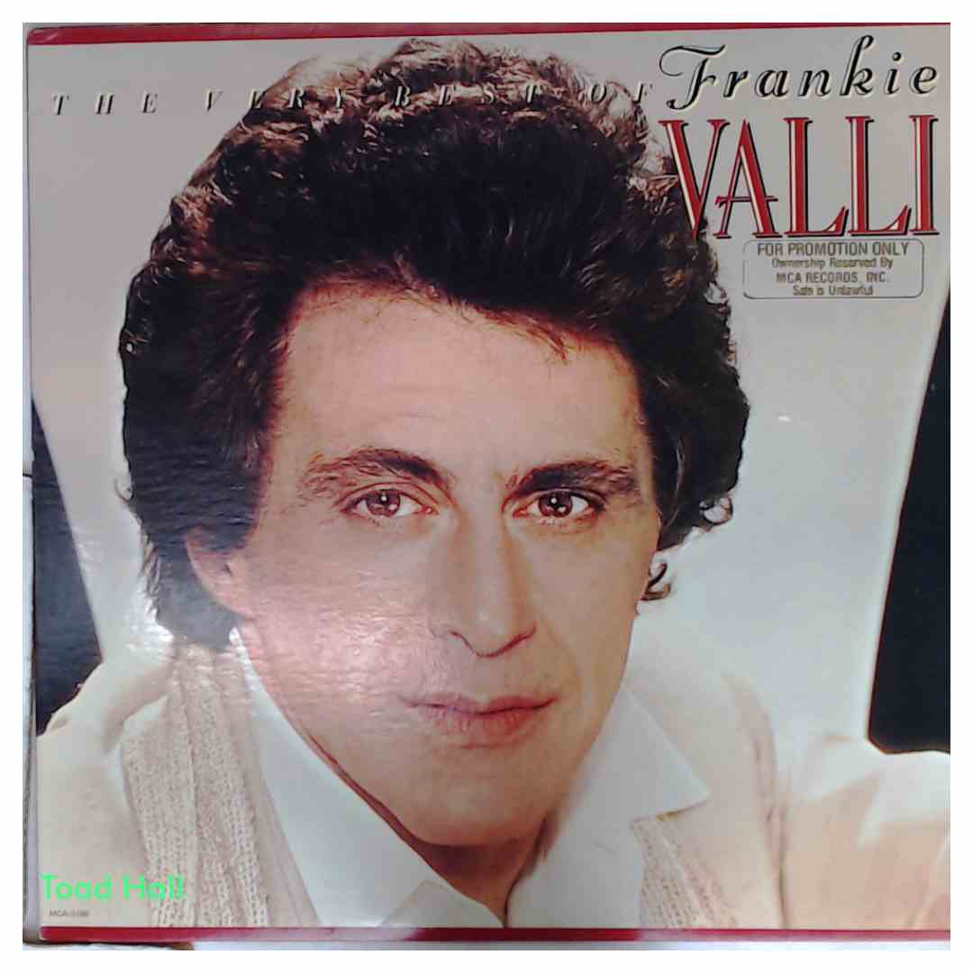 FRANKIE VALLI The Very Best Of Used Vinyl LP PROMO