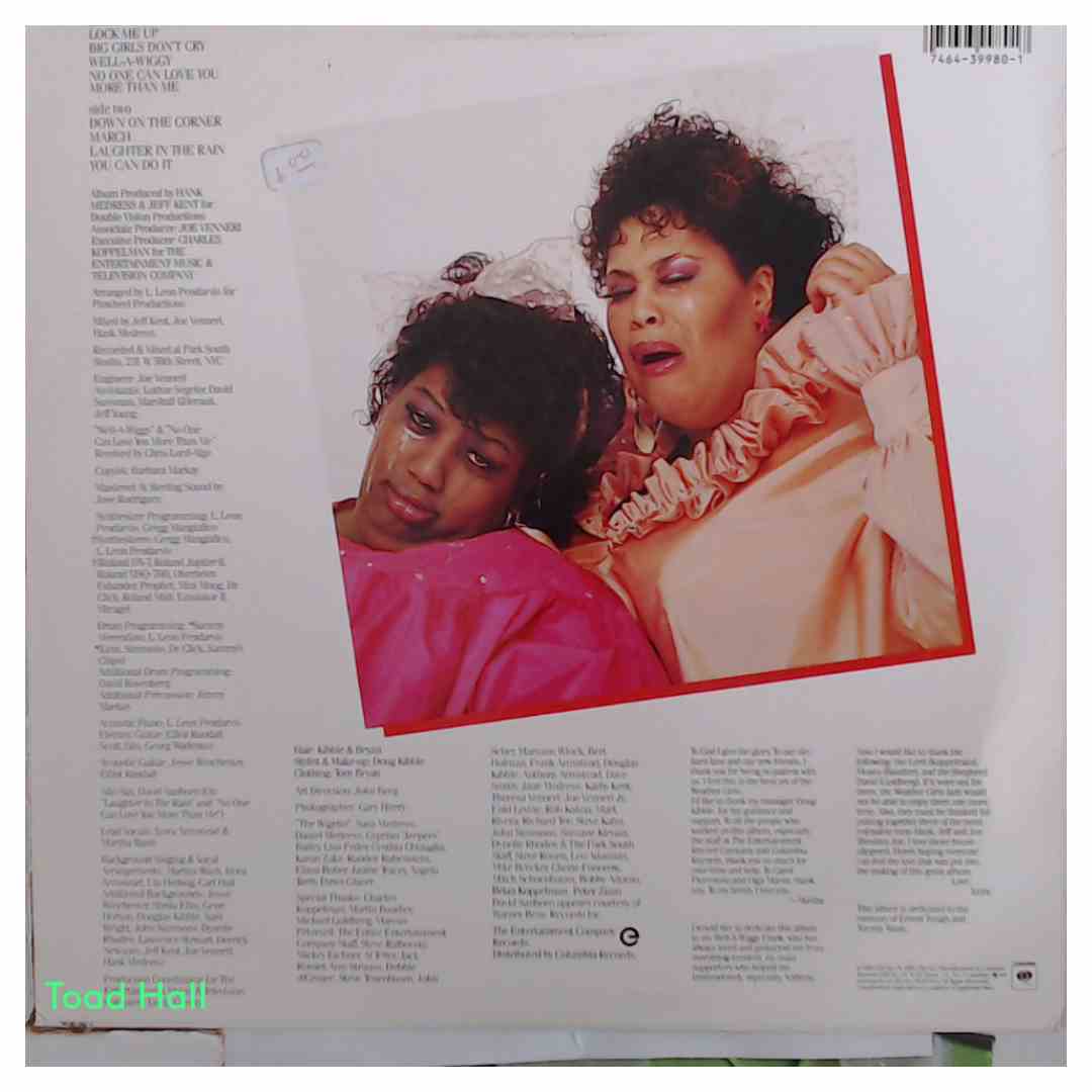 THE WEATHER GIRLS Big Girls Don't Cry Used Vinyl LP