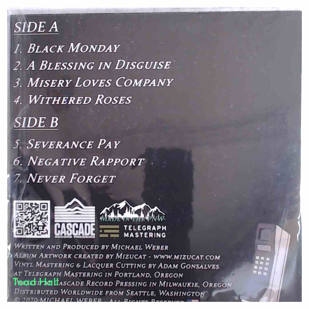 MICHAEL WEBER Emotional Investments Used Vinyl LP