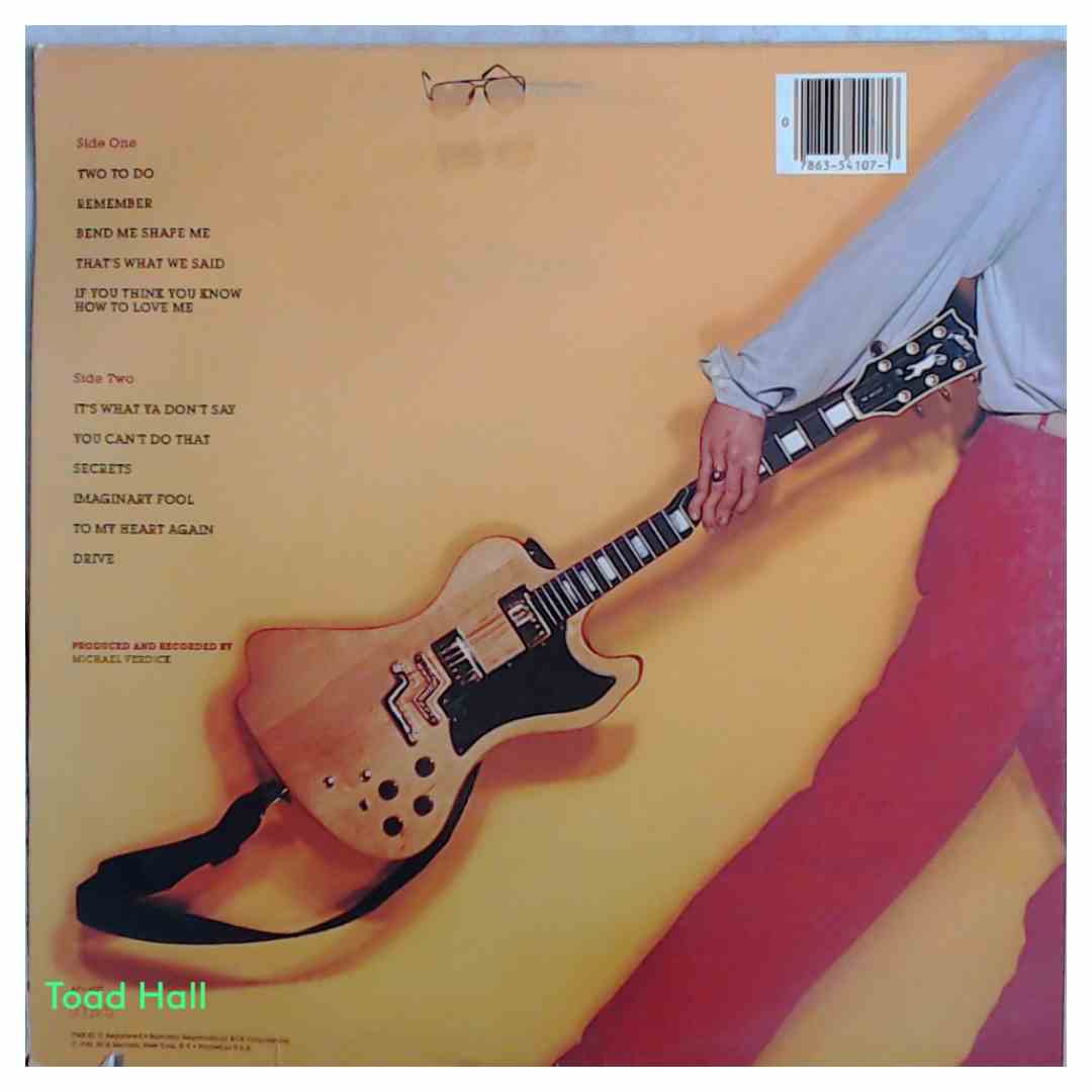 BOB WELCH Self Titled Used Vinyl LP