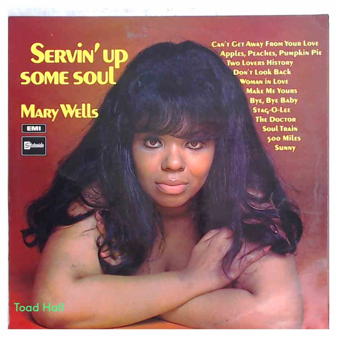 MARY WELLS Servin' Up Some Soul UK Import Used Vinyl LP