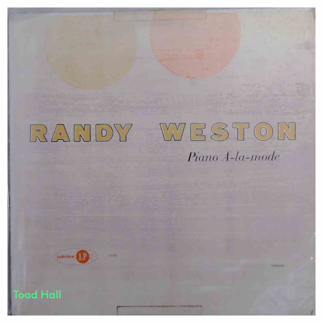 RANDY WESTON Piano A-la-mode Used Vinyl LP