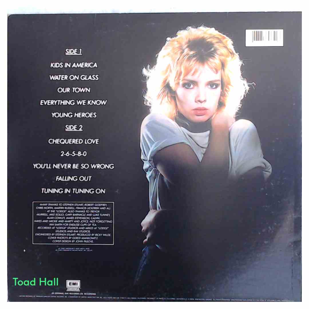 KIM WILDE Self Titled Used Vinyl LP