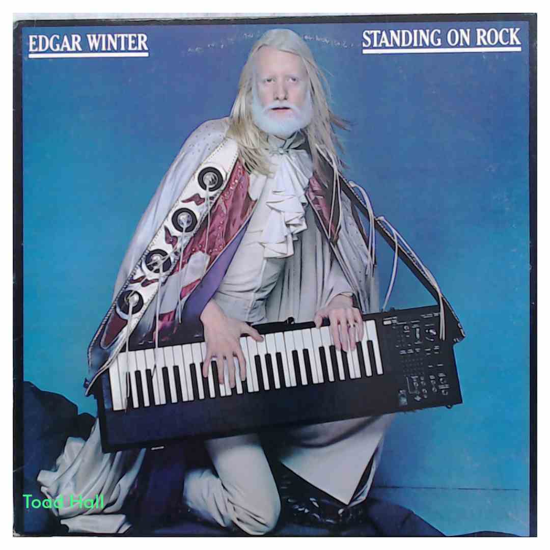 EDGAR WINTER Standing On Rock Used Vinyl LP