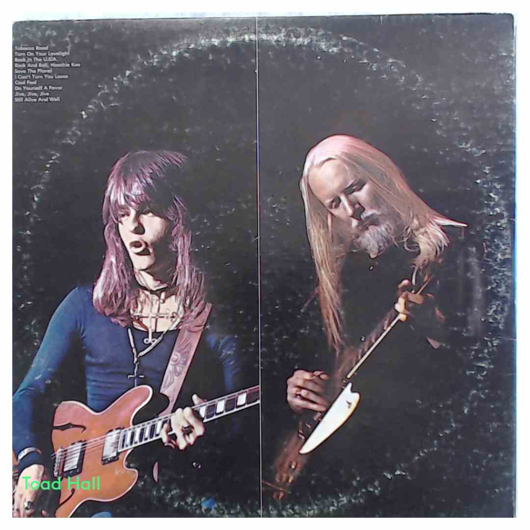 EDGAR WINTER'S WHITE TRASH Roadwork Used Vinyl LP