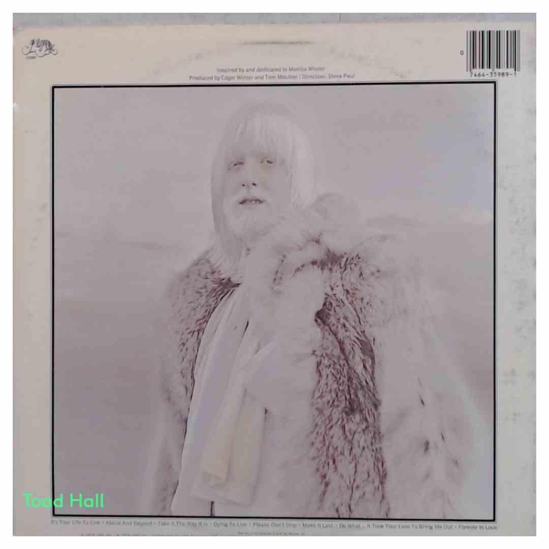 EDGAR WINTER The Edgar Winter Album Used Vinyl LP