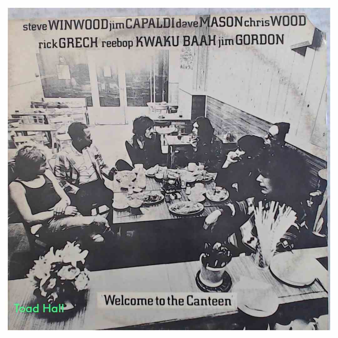 STEVE WINWOOD Welcome To The Canteen Used Vinyl LP